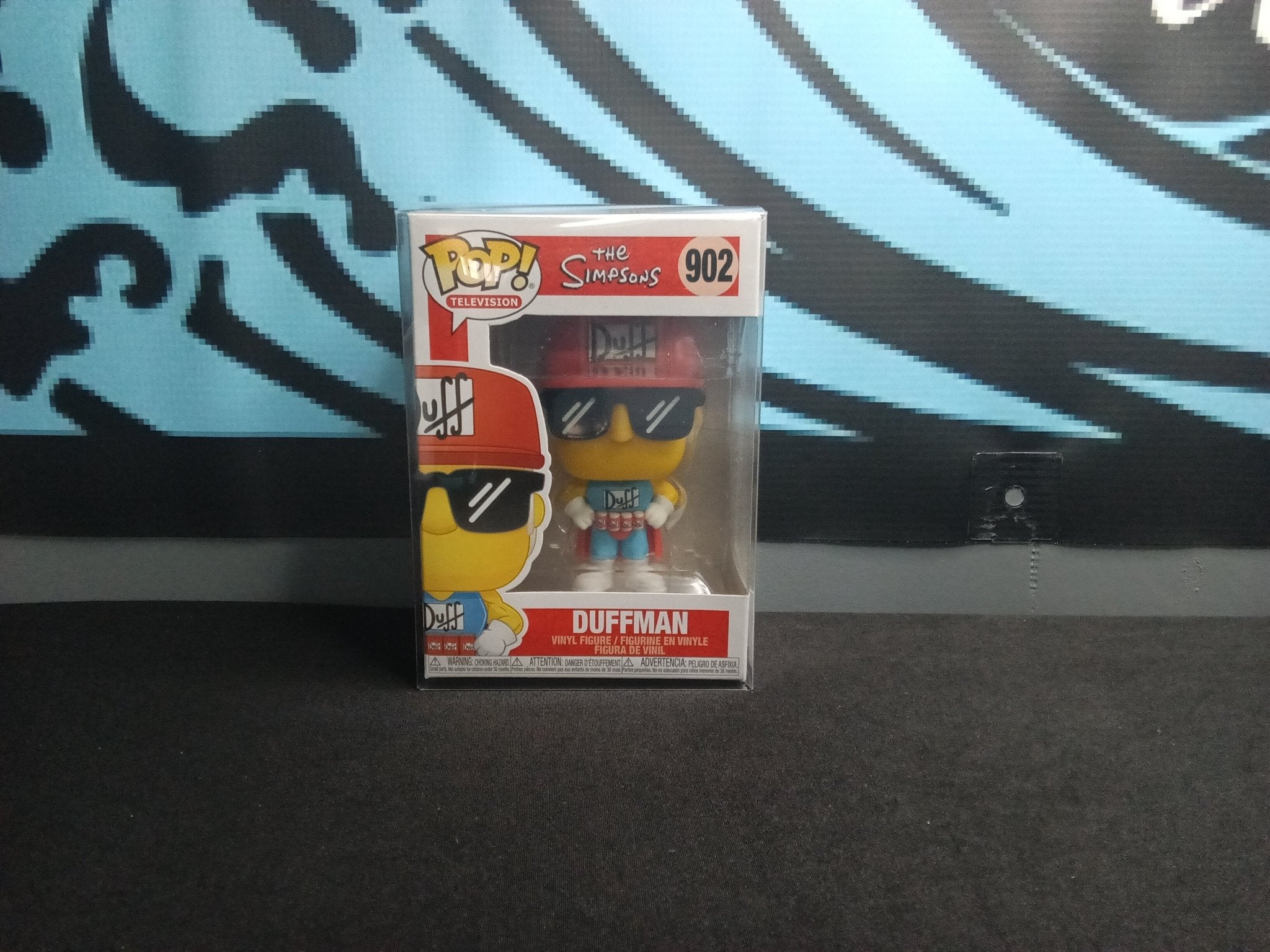 The Simpsons - Duff Man - Funko Pop 902 - The Cerulean Trove