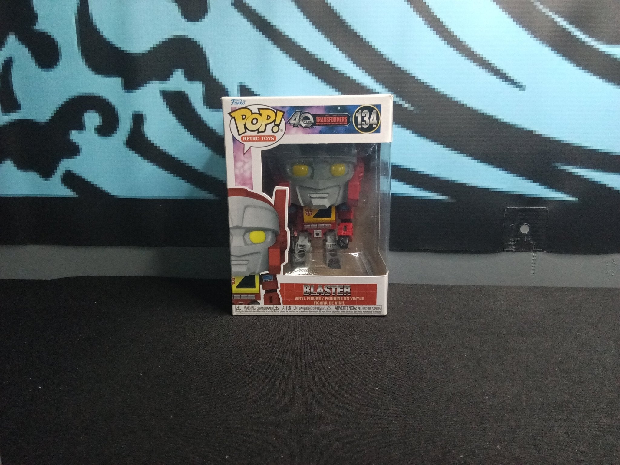 Transformers - Blaster - Funko Pop Retro Toys 134 - The Cerulean Trove