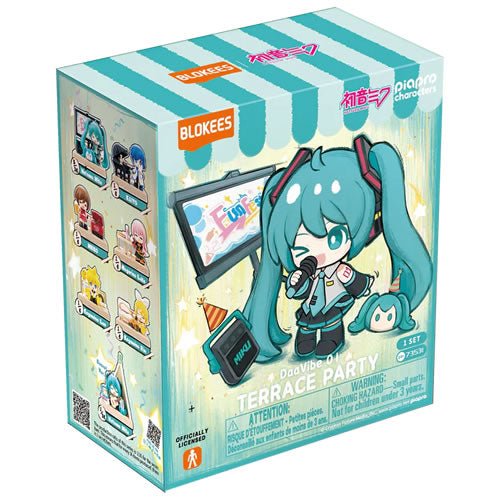 Vocaloid - Hatsune Miku (DaaVibe 01 Terrace Party) - Blokees Blind Box - The Cerulean Trove