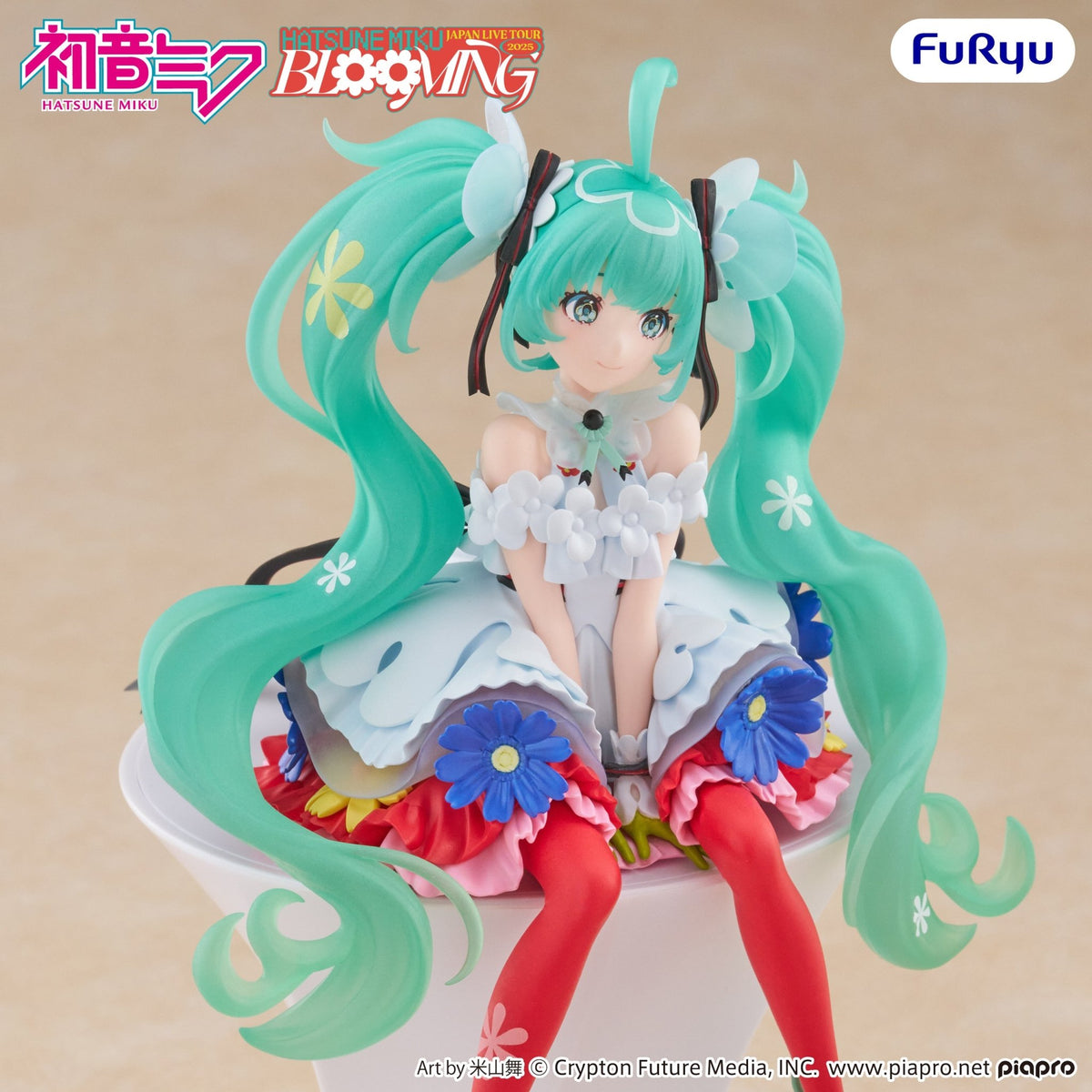 Vocaloid - Hatsune Miku (JAPAN LIVE TOUR 2025 BLOOMING) - Noodle Stopper Figure - The Cerulean Trove