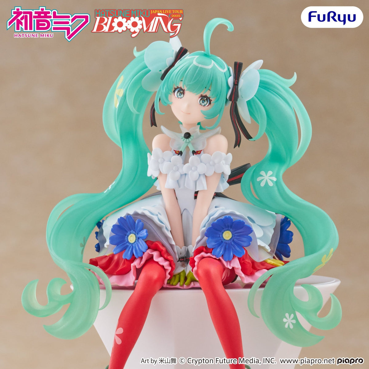 Vocaloid - Hatsune Miku (JAPAN LIVE TOUR 2025 BLOOMING) - Noodle Stopper Figure - The Cerulean Trove