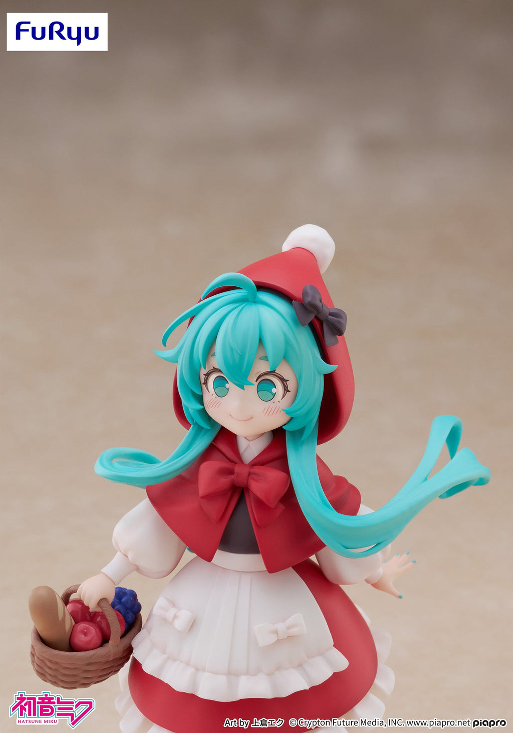Vocaloid - Hatsune Miku (Little Red Riding Hood) - Desktop Fairy Figure - The Cerulean Trove