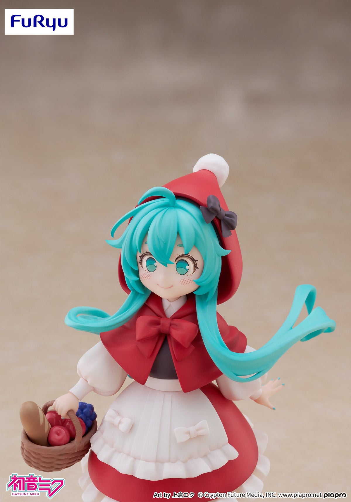 Vocaloid - Hatsune Miku (Little Red Riding Hood) - Desktop Fairy Figure - The Cerulean Trove