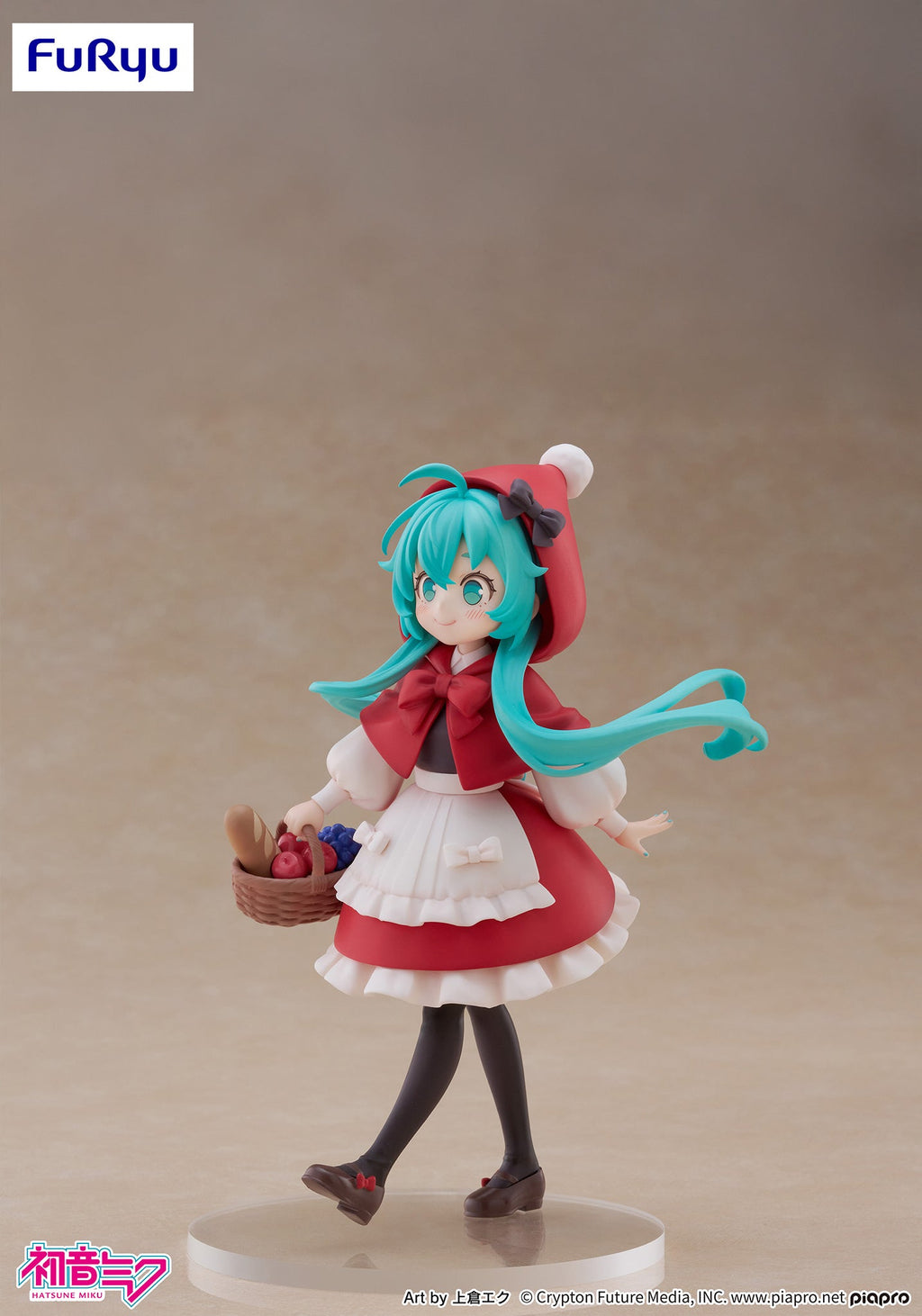 Vocaloid - Hatsune Miku (Little Red Riding Hood) - Desktop Fairy Figure - The Cerulean Trove