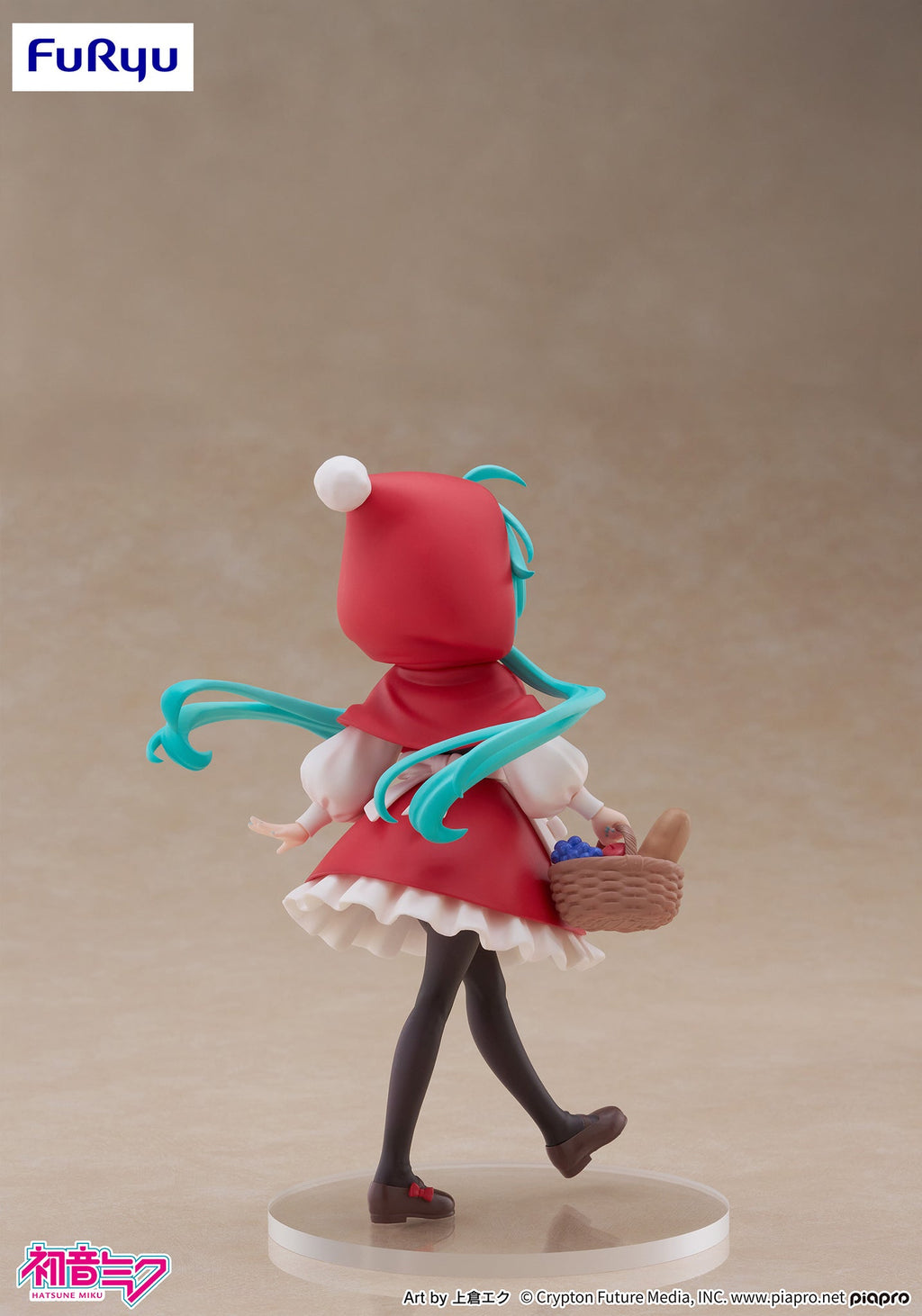 Vocaloid - Hatsune Miku (Little Red Riding Hood) - Desktop Fairy Figure - The Cerulean Trove