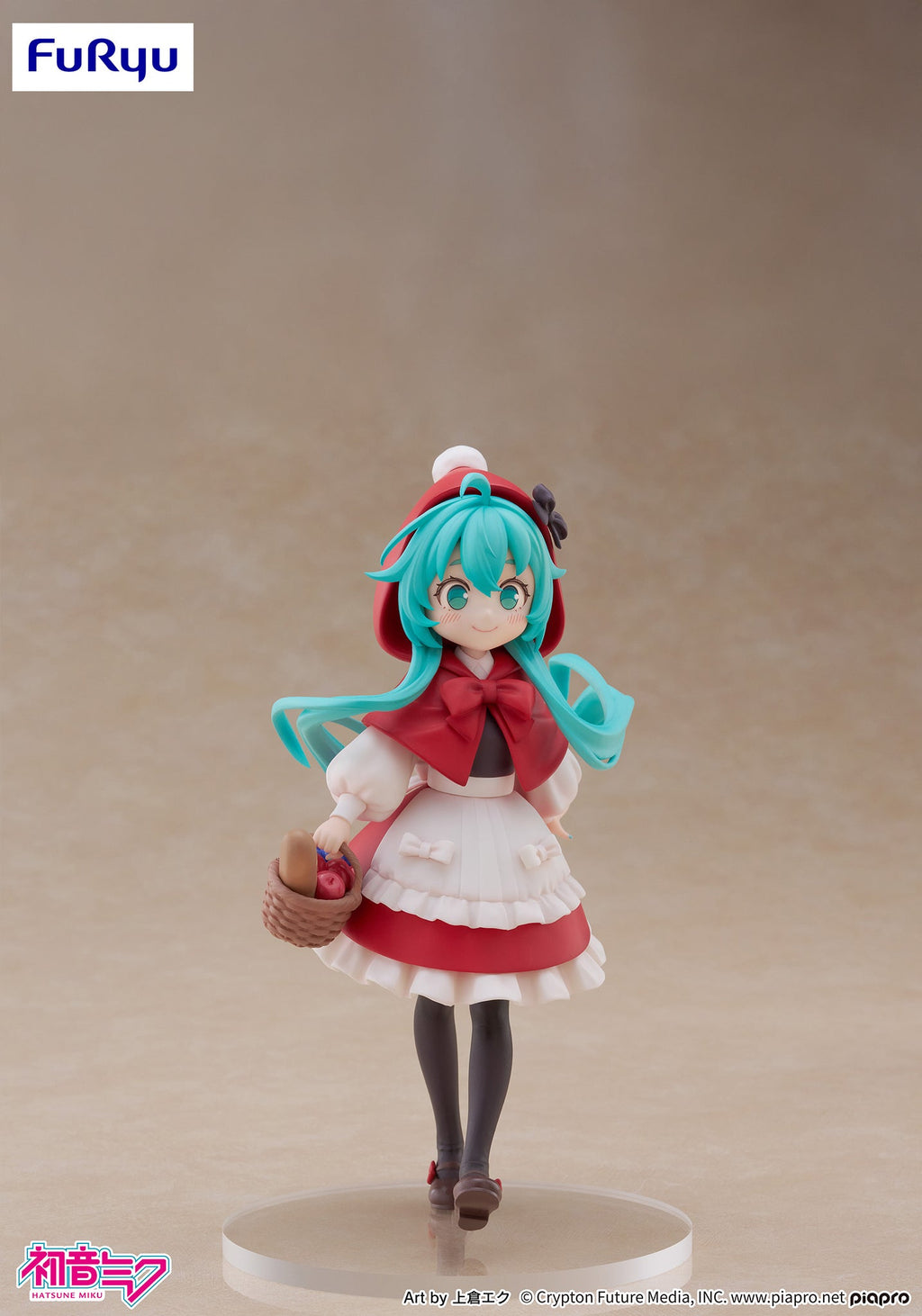 Vocaloid - Hatsune Miku (Little Red Riding Hood) - Desktop Fairy Figure - The Cerulean Trove