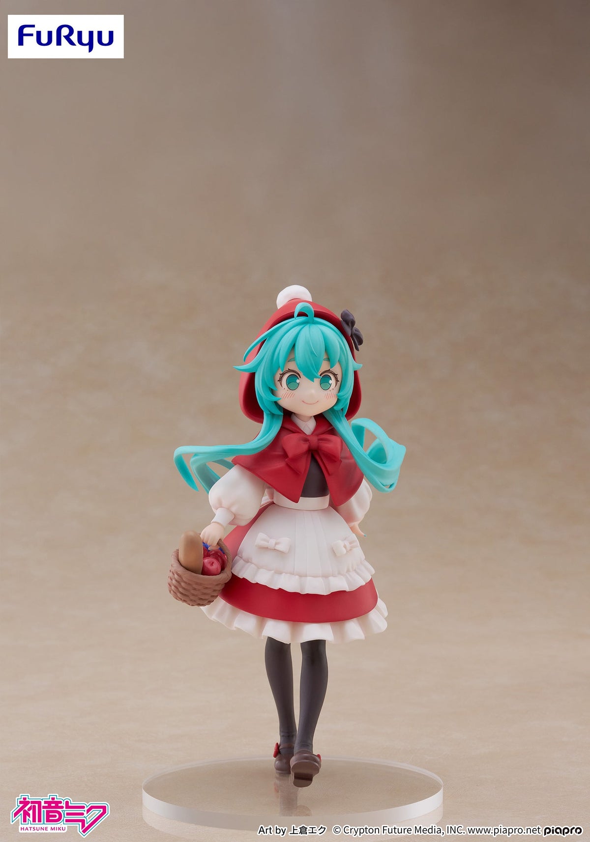 Vocaloid - Hatsune Miku (Little Red Riding Hood) - Desktop Fairy Figure - The Cerulean Trove