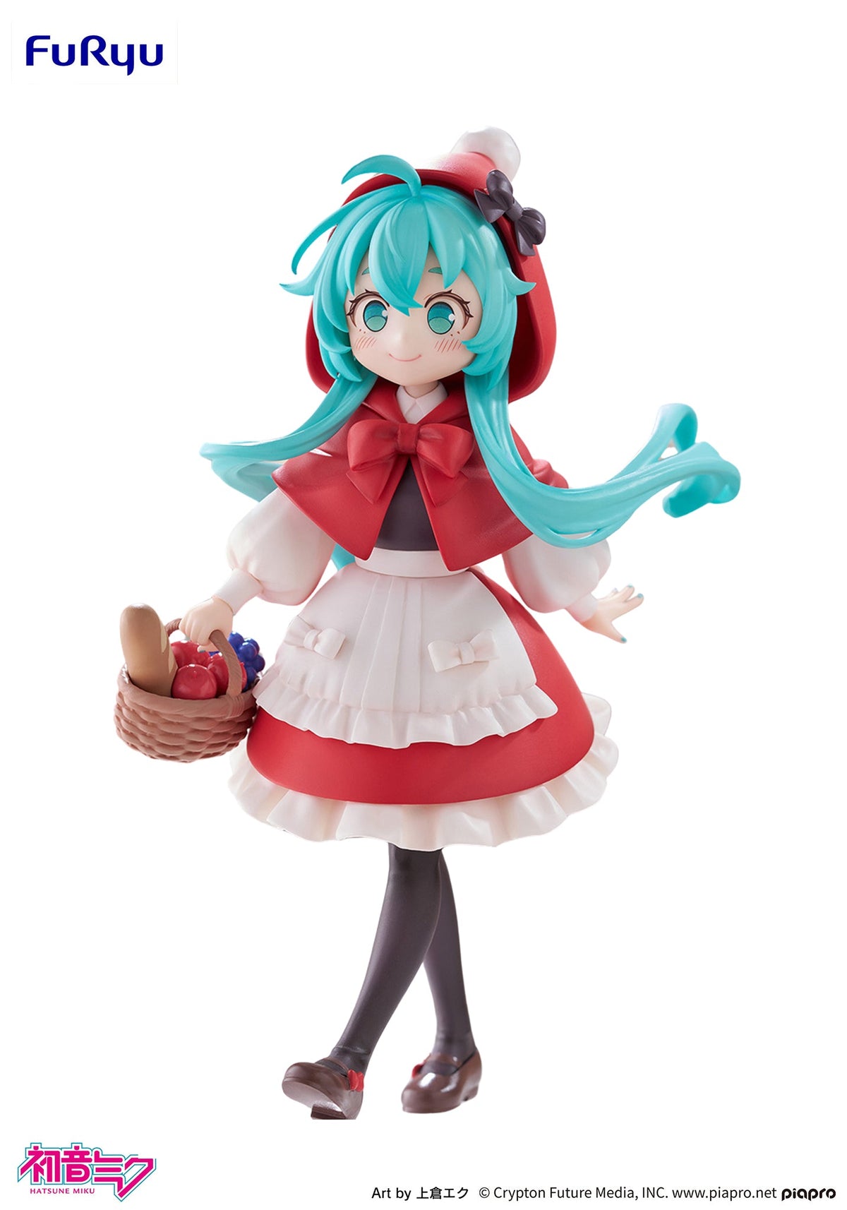 Vocaloid - Hatsune Miku (Little Red Riding Hood) - Desktop Fairy Figure - The Cerulean Trove