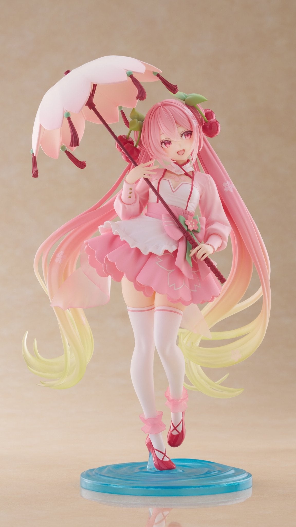 Vocaloid - Sakura Miku (Sakura Dress) - AMP+ Figure - The Cerulean Trove