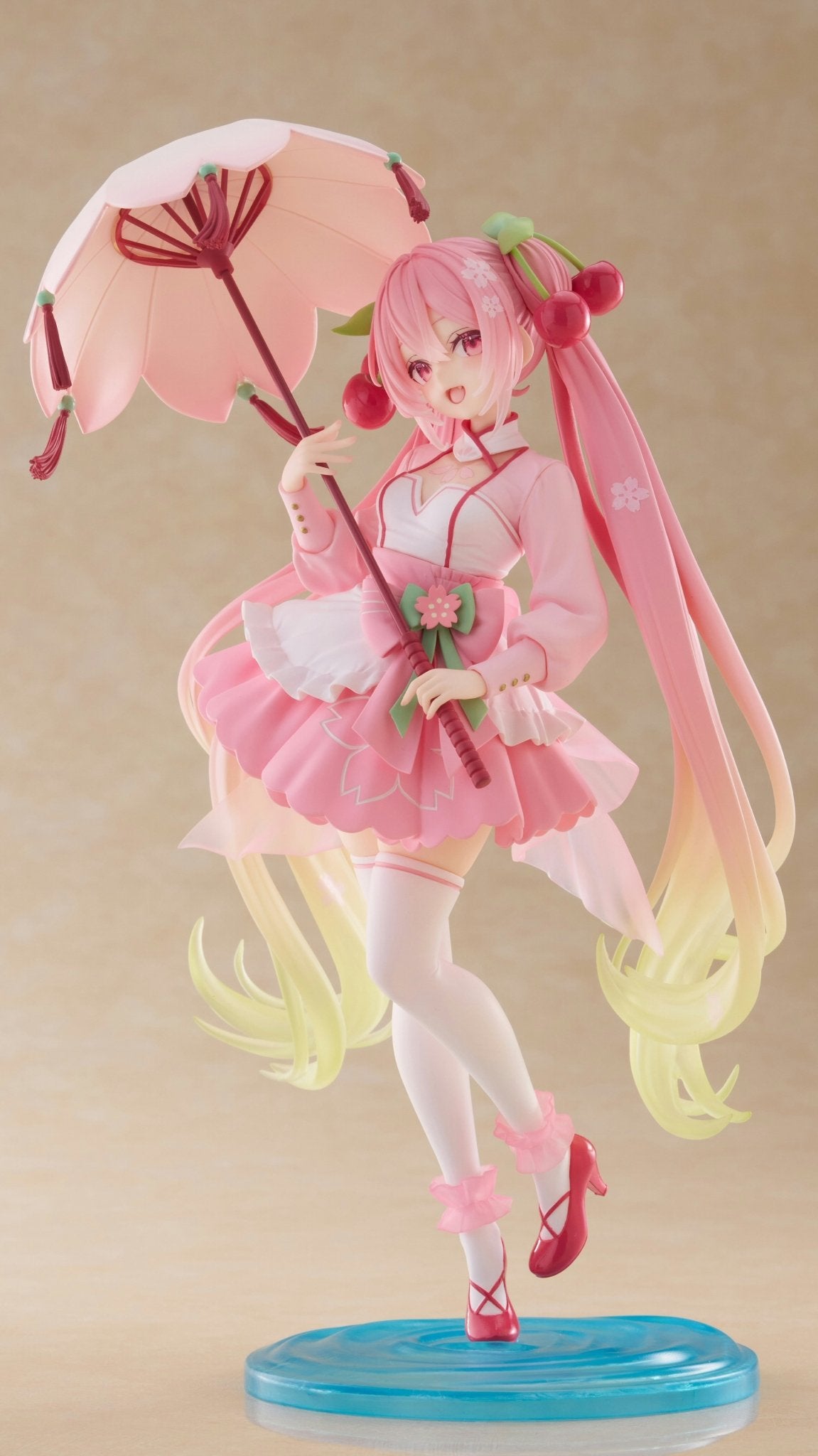 Vocaloid - Sakura Miku (Sakura Dress) - AMP+ Figure - The Cerulean Trove