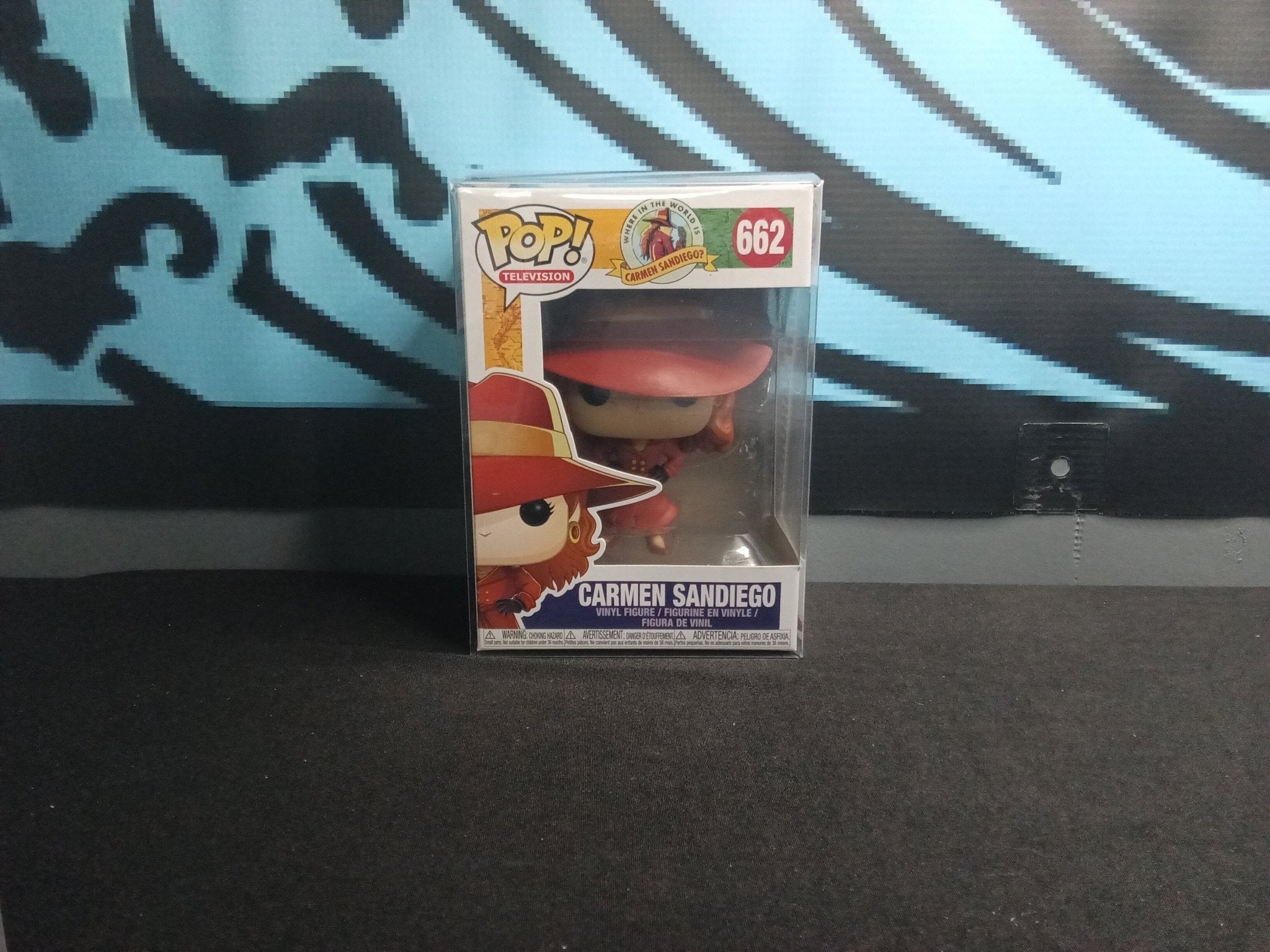 Where in the World is Carmen Sandiego - Carmen Sandiego - Funko Pop Television 662 - The Cerulean Trove