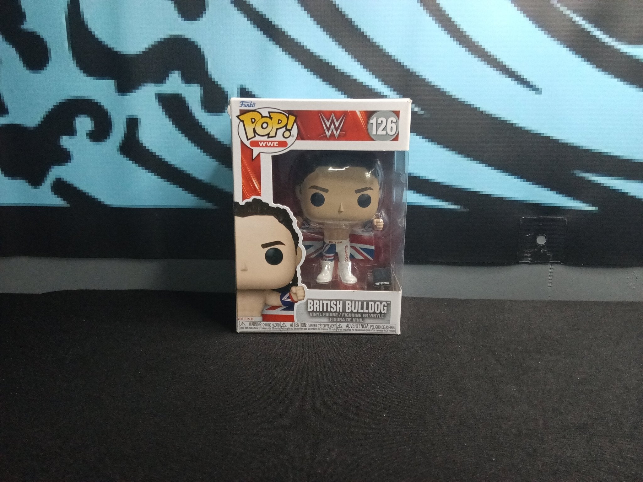 WWE - British Bulldog - Funko Pop 126 - The Cerulean Trove