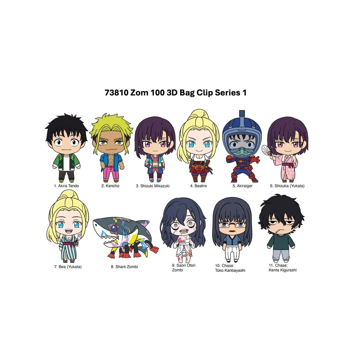 Zom 100 - Bag Clip - Blind Bag - The Cerulean Trove